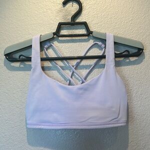 Lululemon women’s lavender sports bra size 2